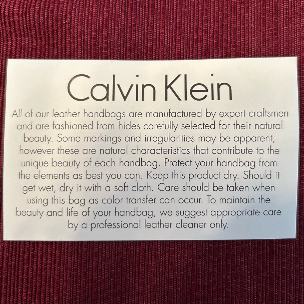 Calvin Klein Beige Wristlet Clutch - Picture 6 of 8